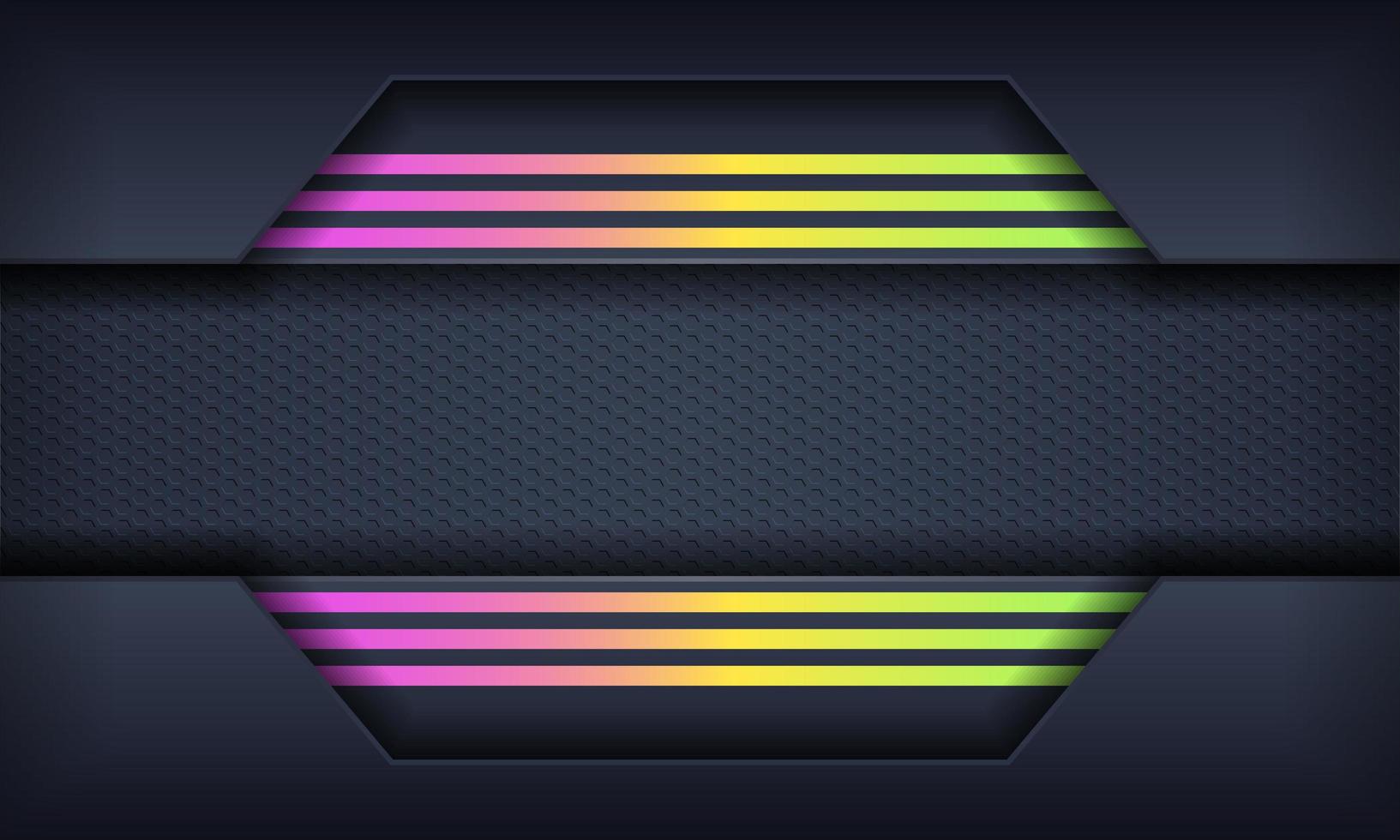 Abstract Background with Colorful Gradient Lines vector