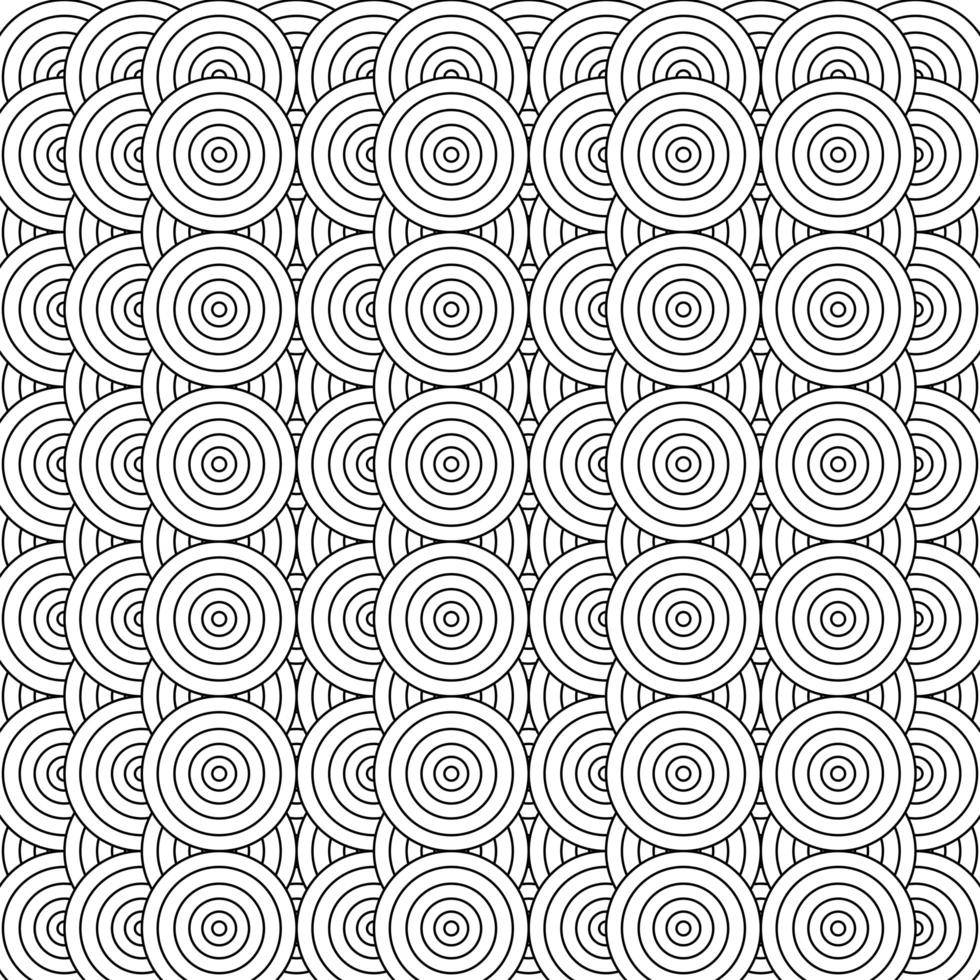 Seamless geometric pattern, editable geometric pattern for backgrounds vector