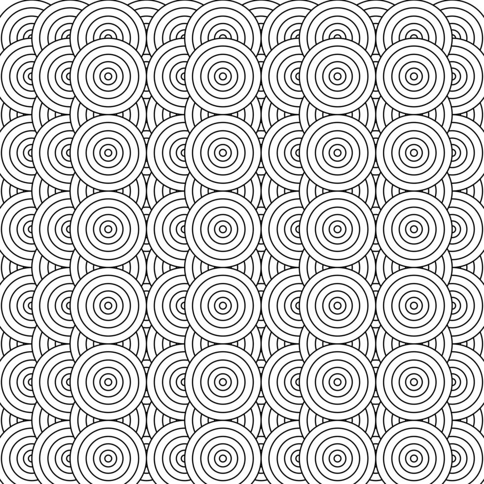 Seamless geometric pattern, editable geometric pattern for backgrounds vector