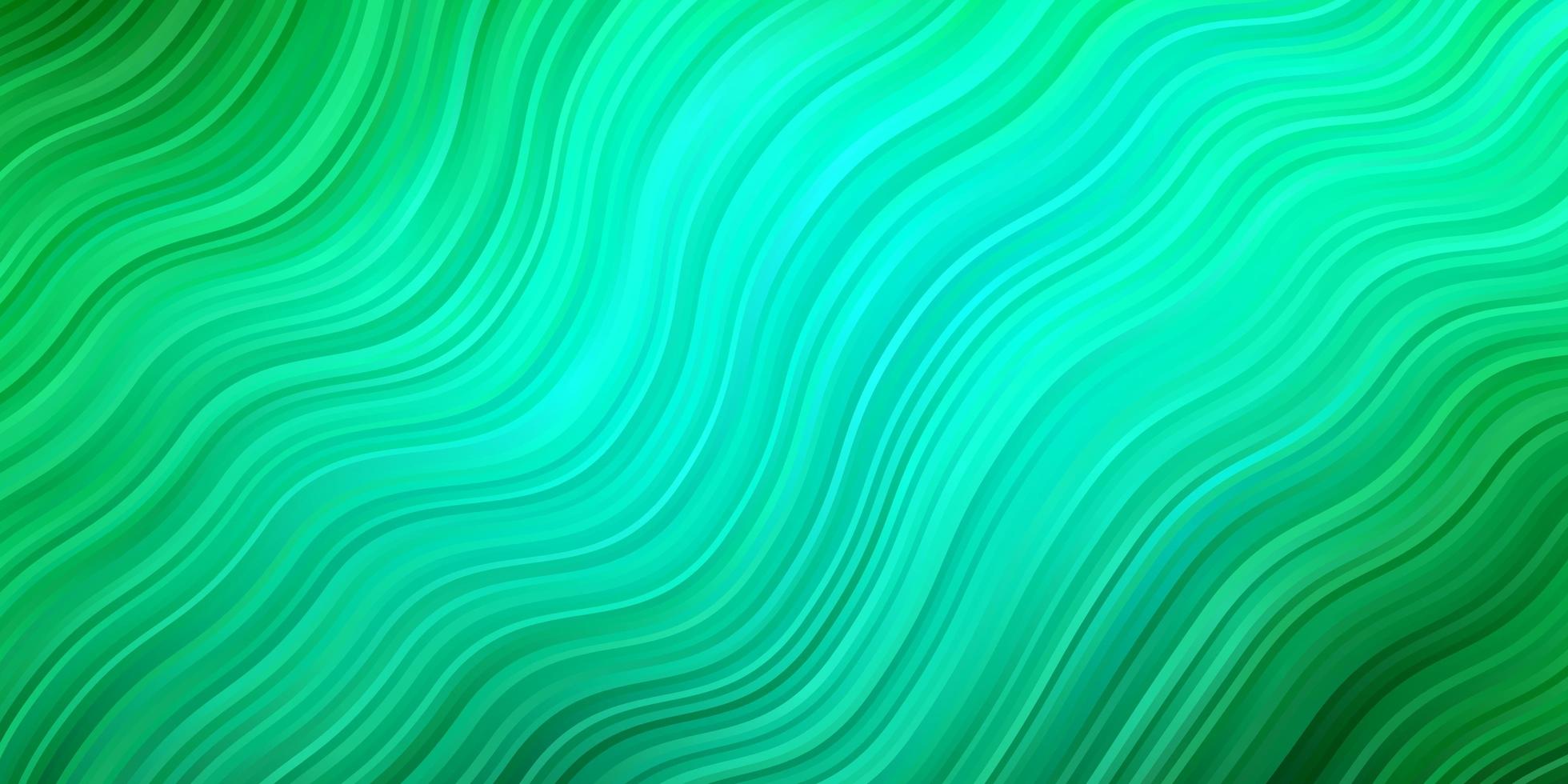 fondo verde claro con líneas curvas. vector