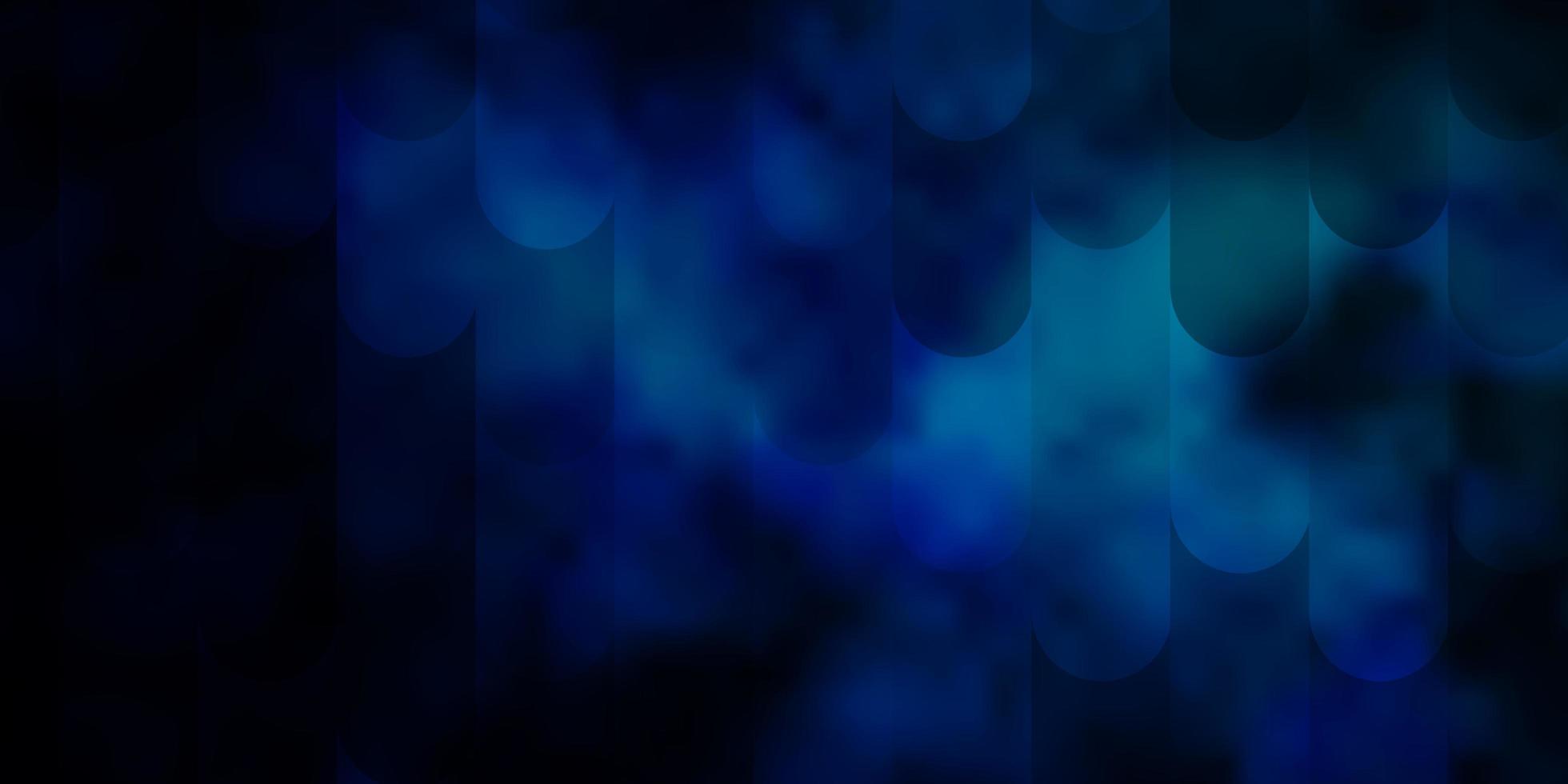 Dark blue template with lines. vector