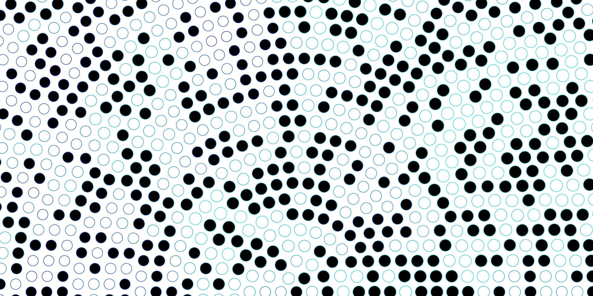 Dark blue pattern with spheres. vector