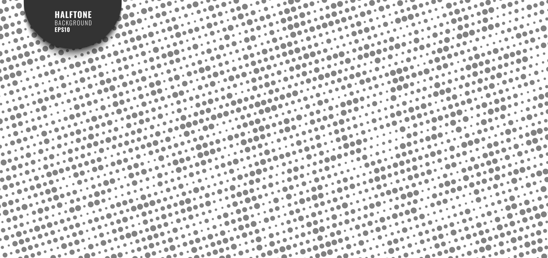 patrón de puntos aleatorio gris simple abstracto vector