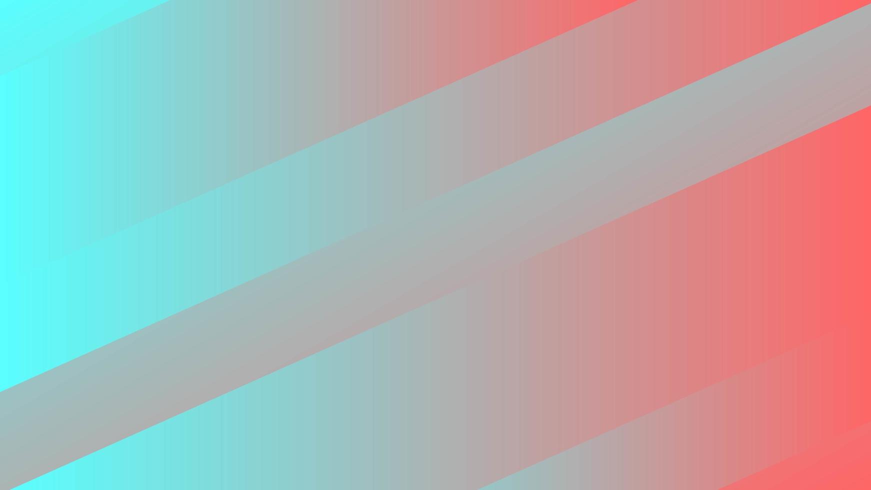 fondo abstracto geométrico azul menta y rojo vector