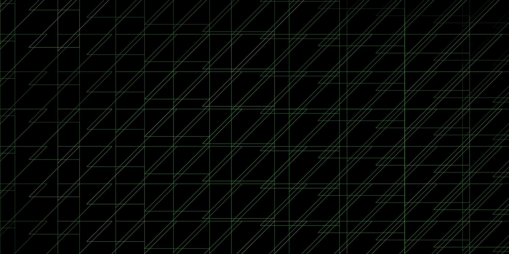 Green template with lines. vector