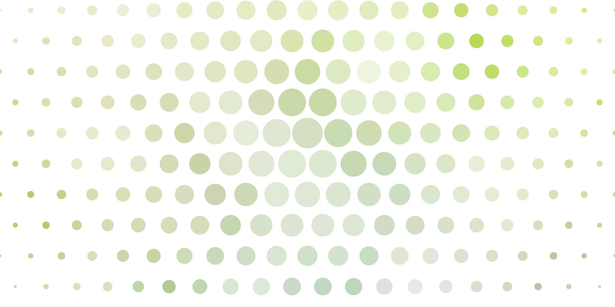 Light Green texture with disks. vector