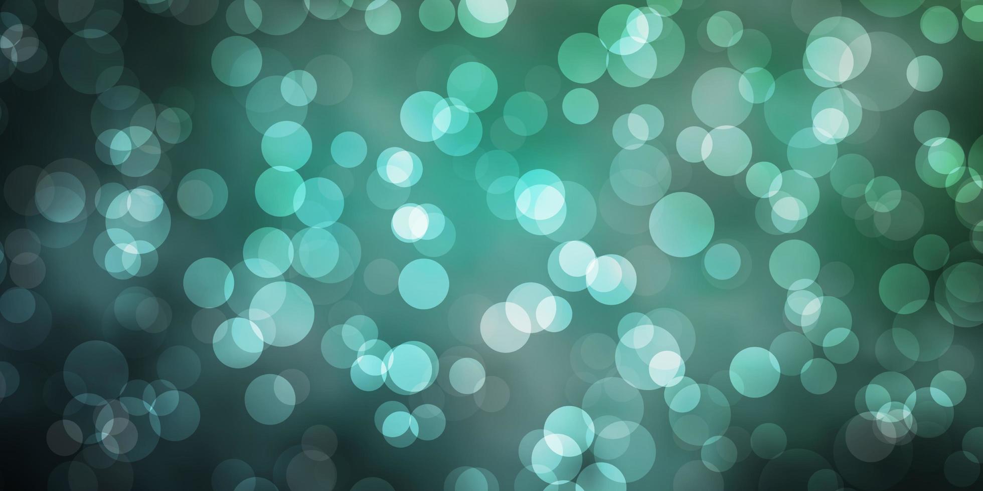 Light Green texture with disks. vector