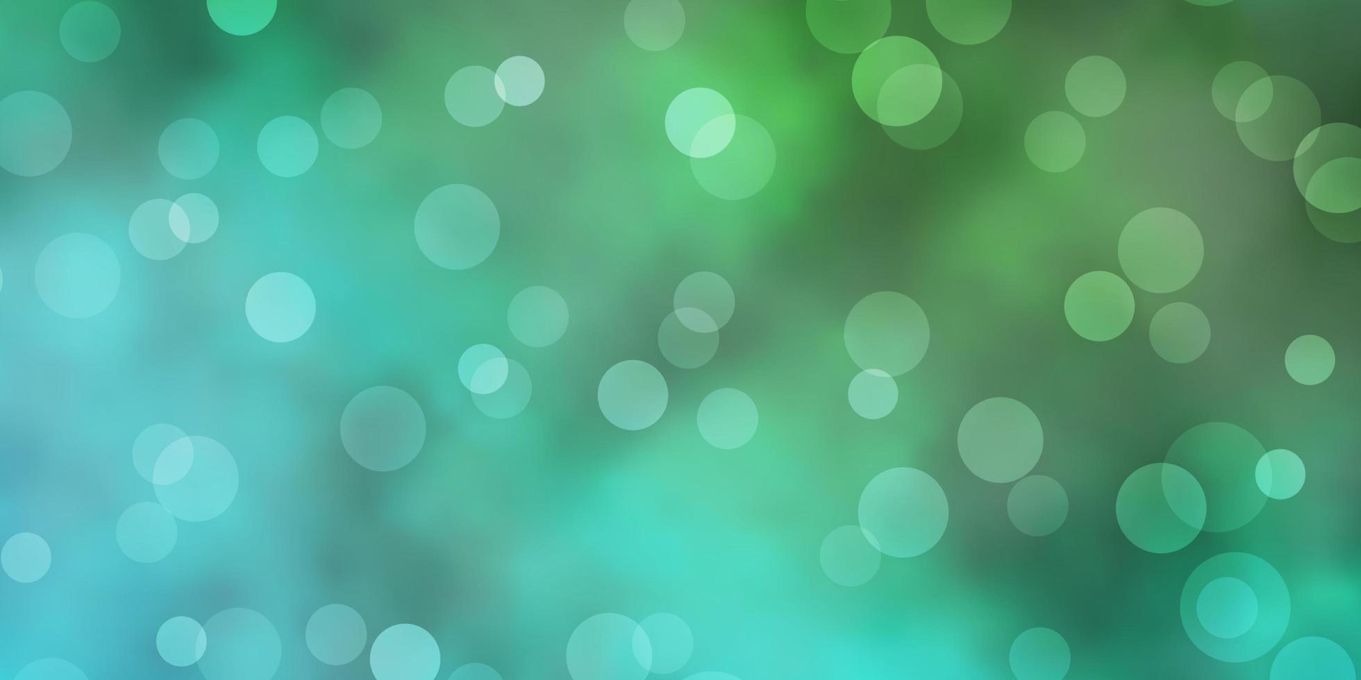 Light Green texture with disks. vector
