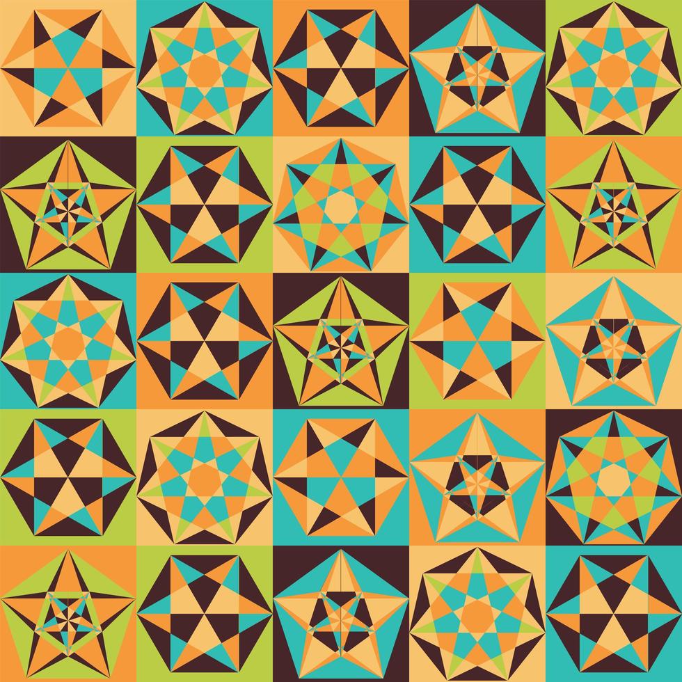 Pattern in flat style. vector