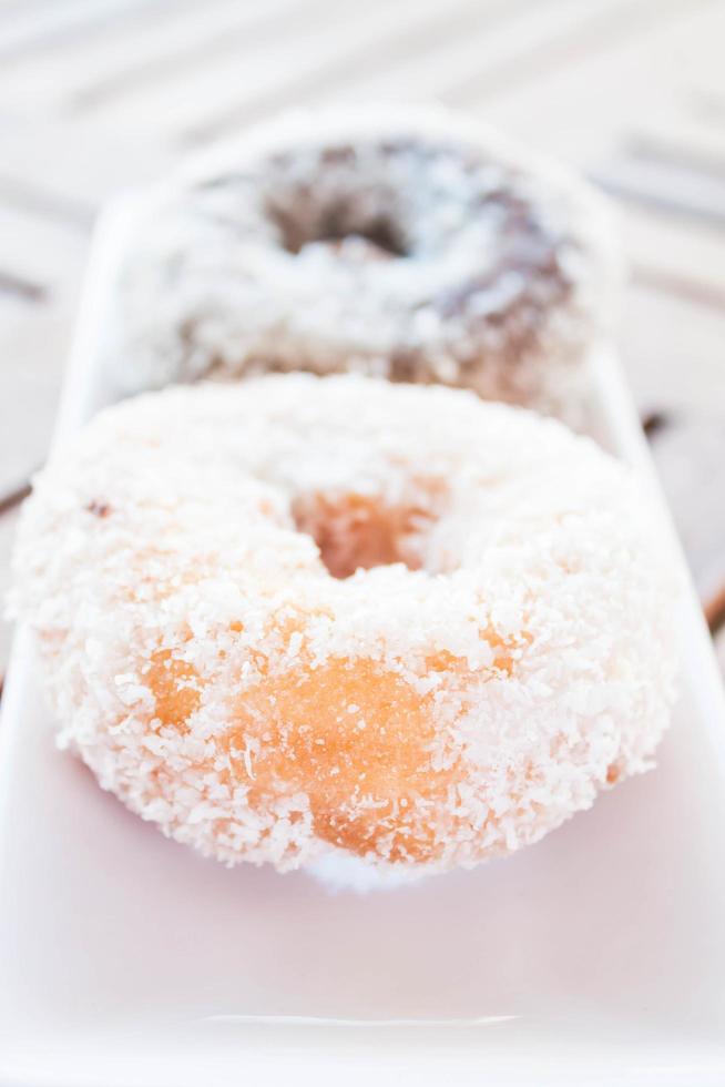 Close-up of donuts photo