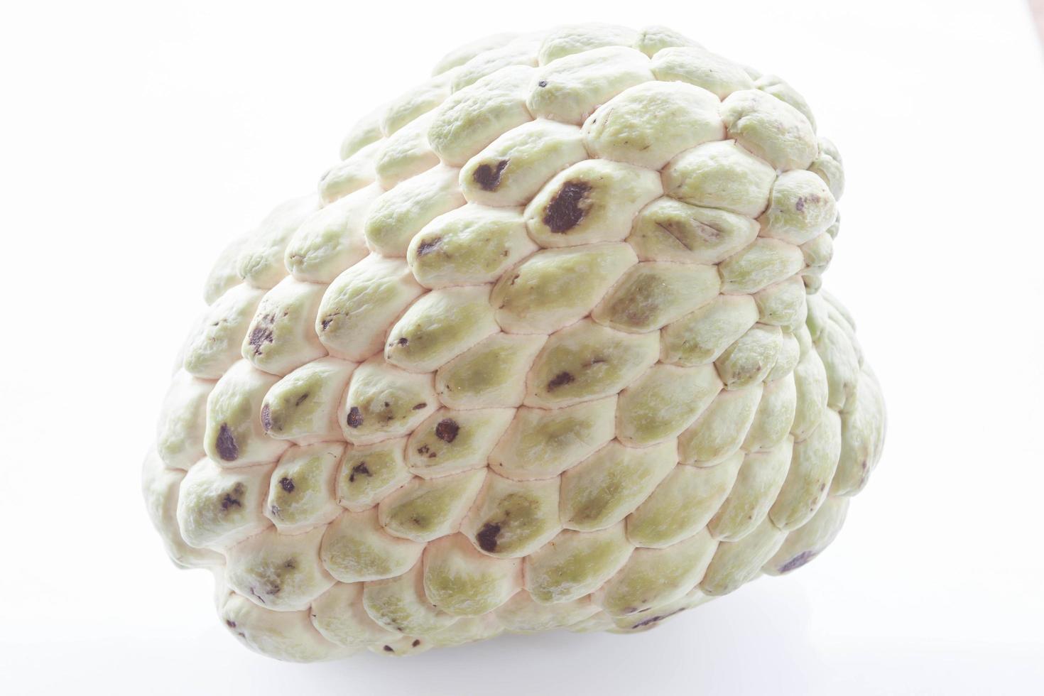 Close-up of a custard apple photo