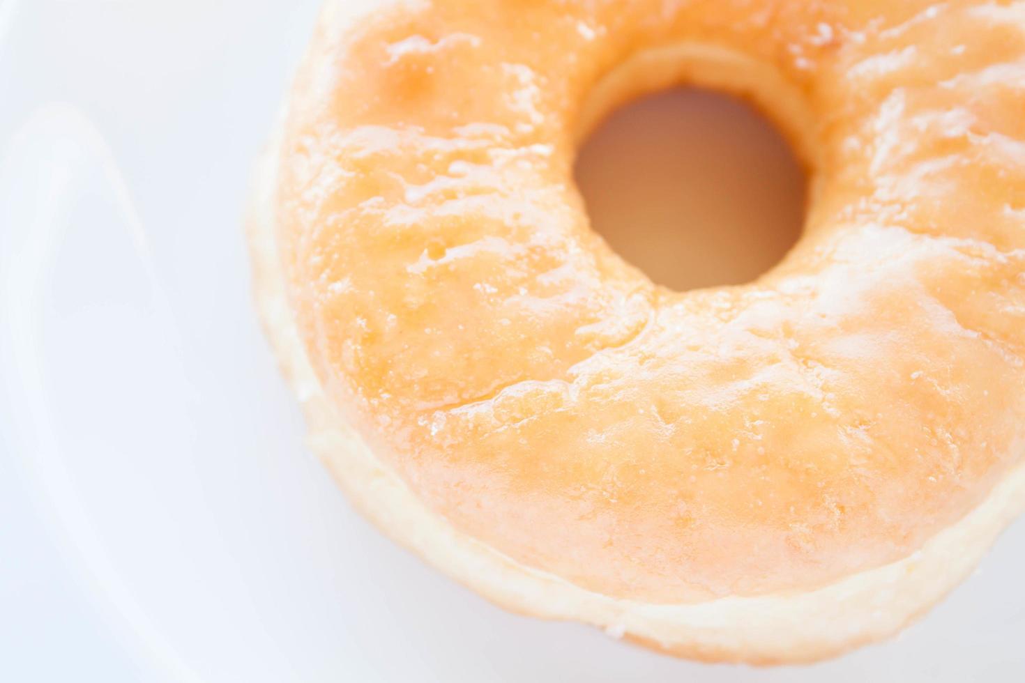 primer plano de una rosquilla foto