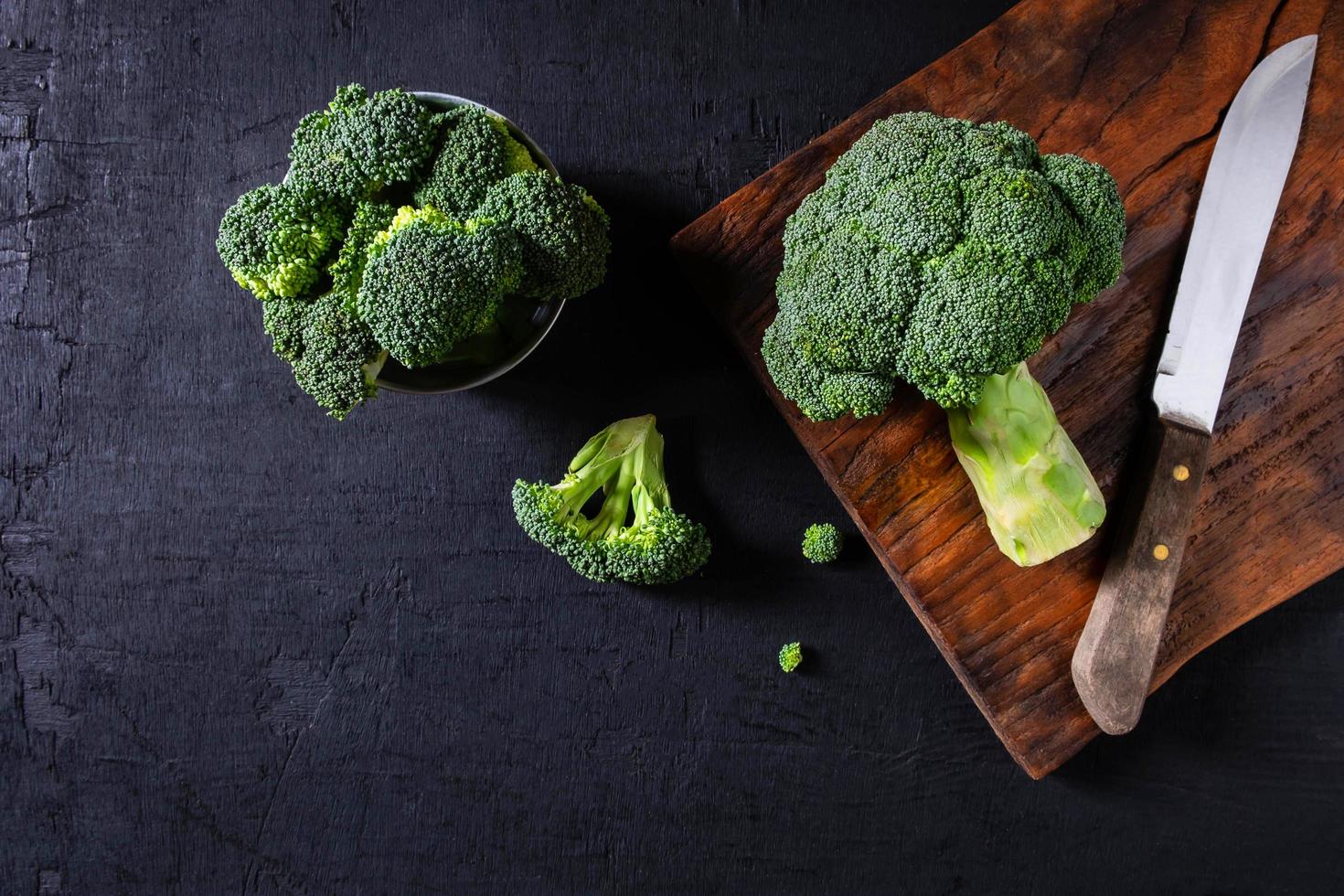 Broccoli raw fresh photo