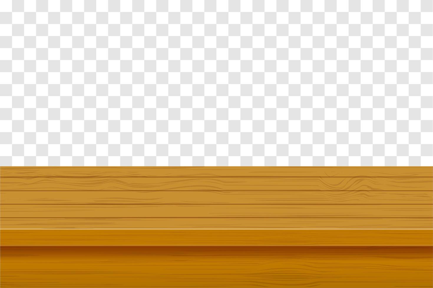 Wooden table top vector