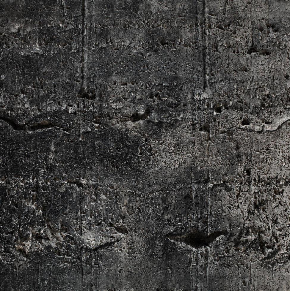 fondo de textura de piedra negra foto