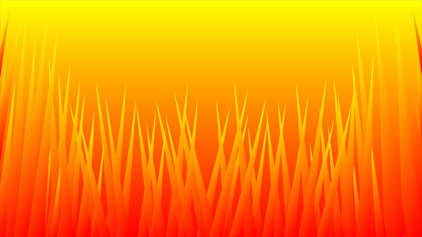 Triángulo agudo de fondo abstracto en color naranja vector