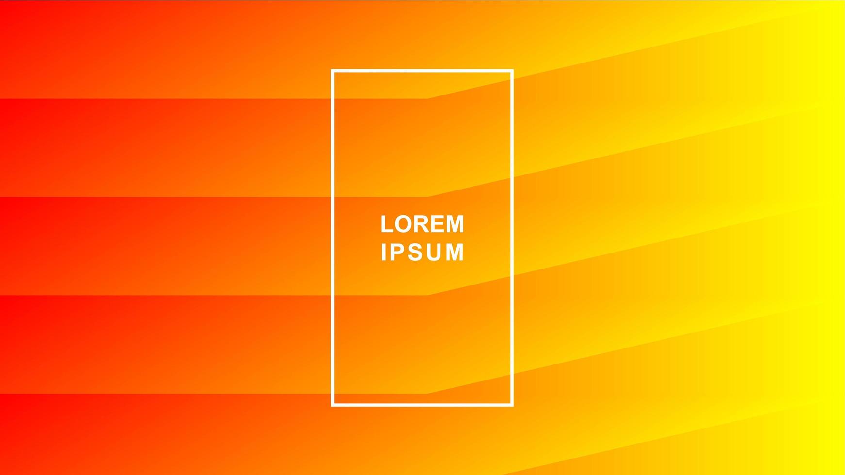 Abstract background with colorful orange lines vector