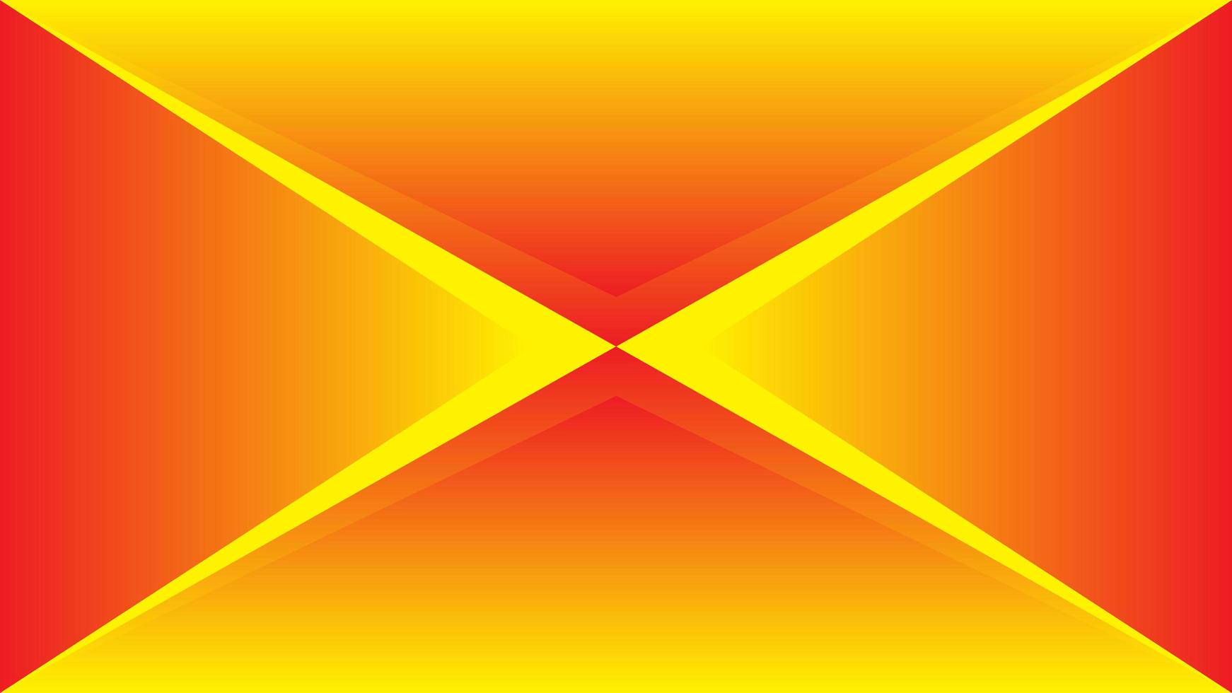 Abstract background outline triangles in orange color vector