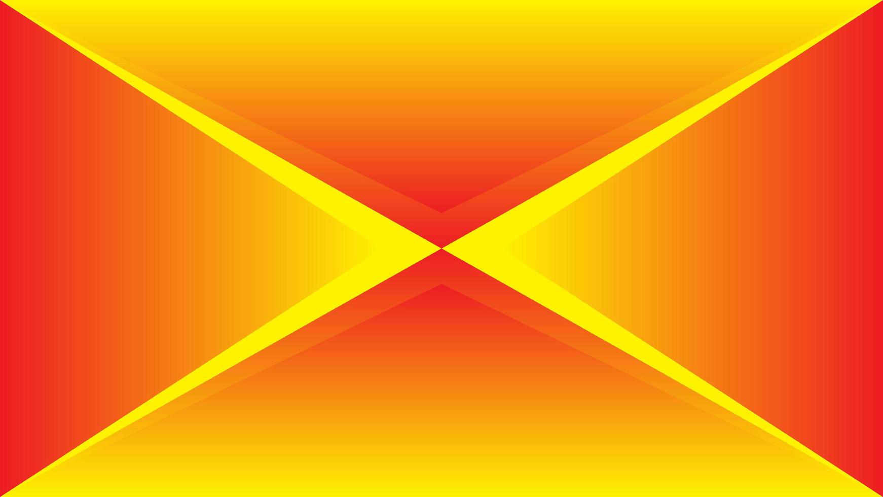 Abstract background outline triangles in orange color vector