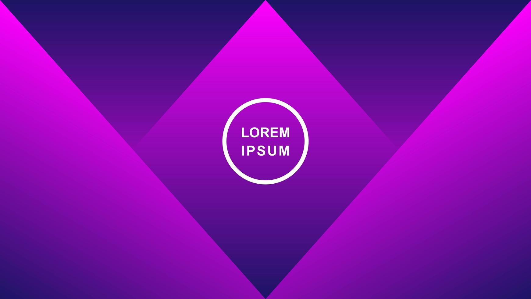 Abstract background of triangles and purple squares vector