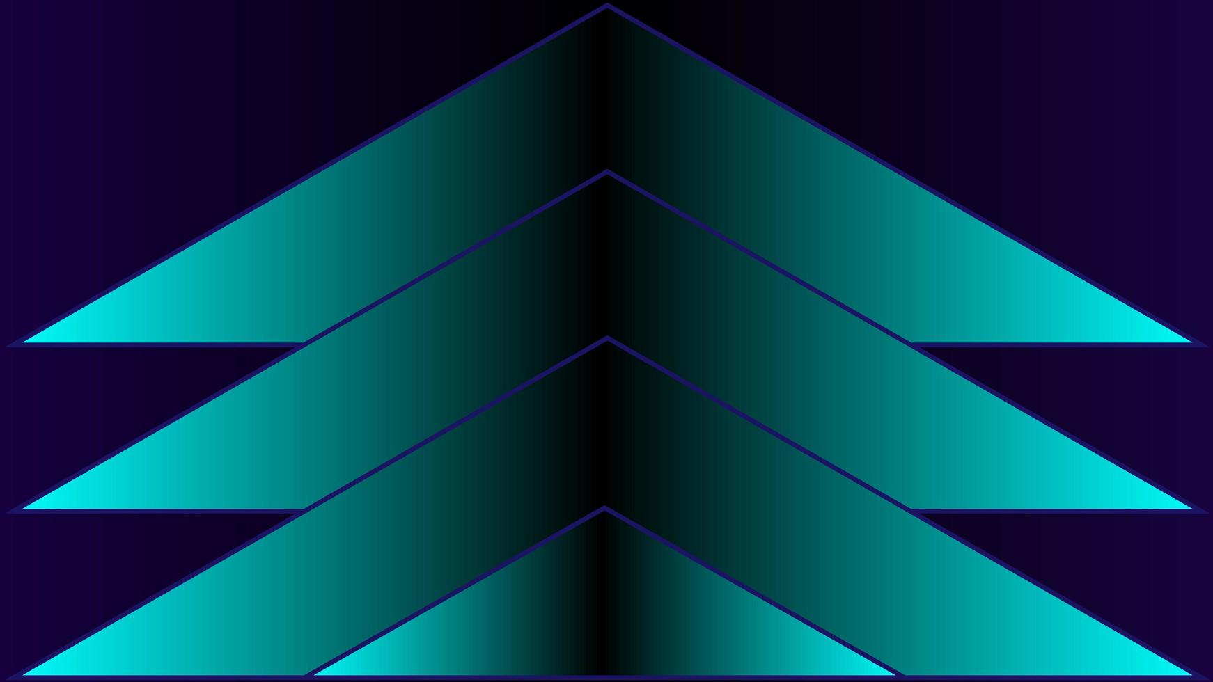 Abstract background of dark geometric triangles vector