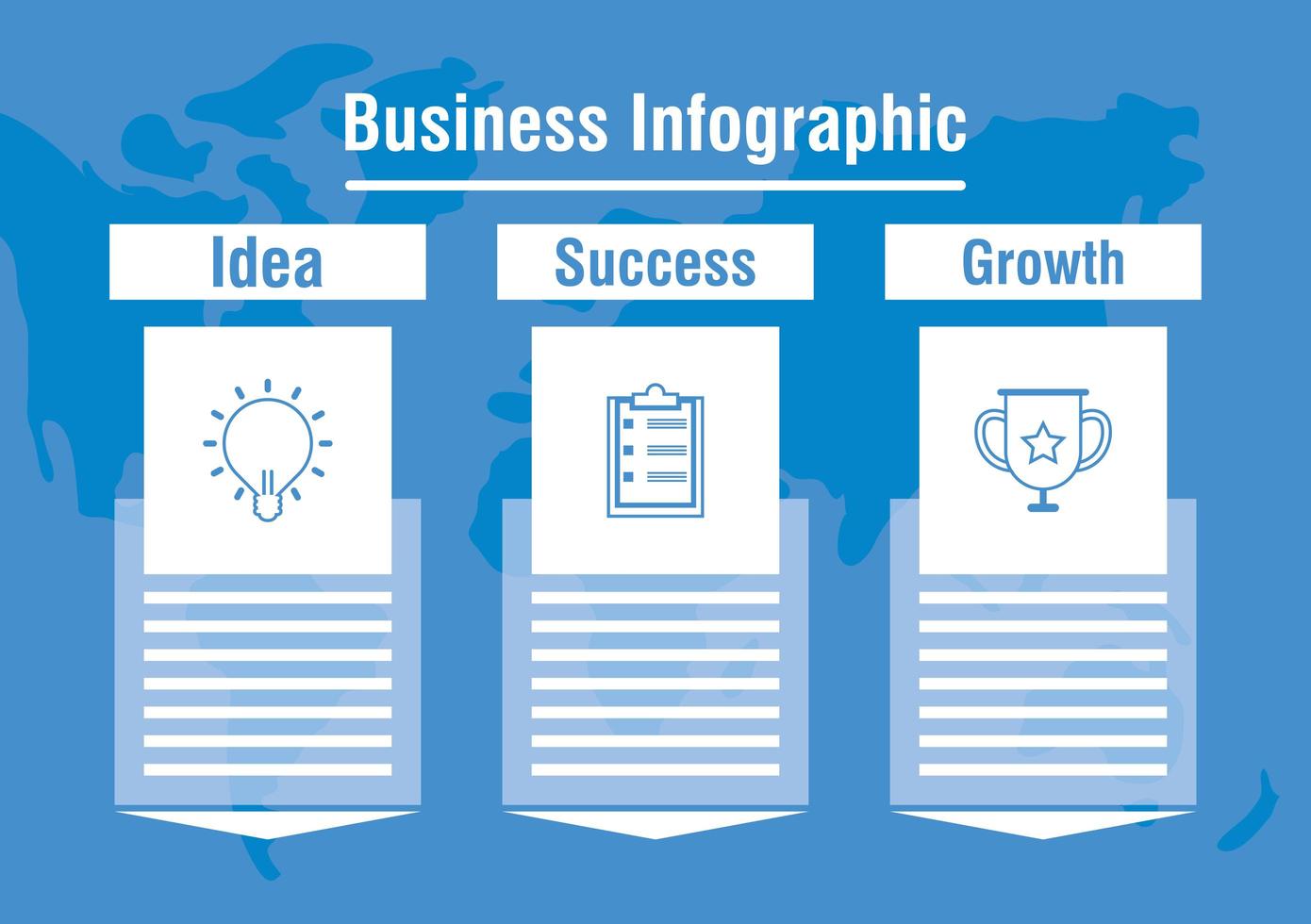 Business and corporate infographic banner vector