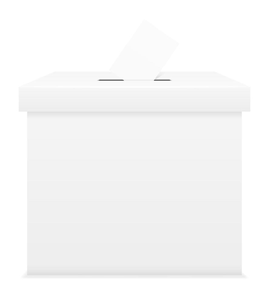 Ballot box for election vector