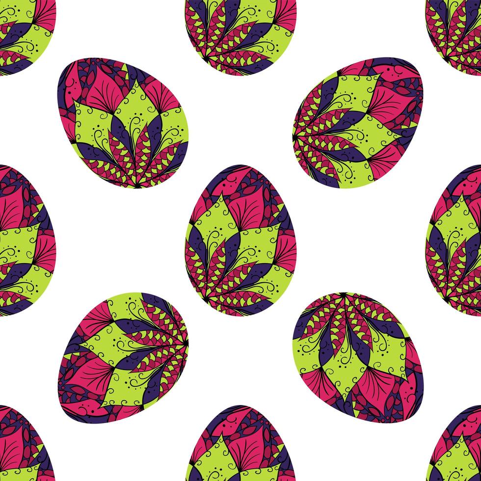 Happy Easter card background vector