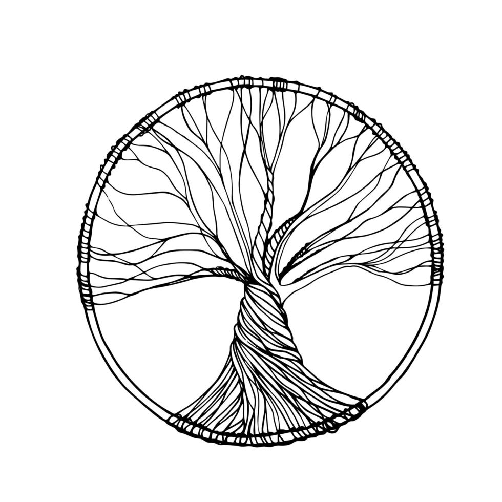 árbol de la vida vector