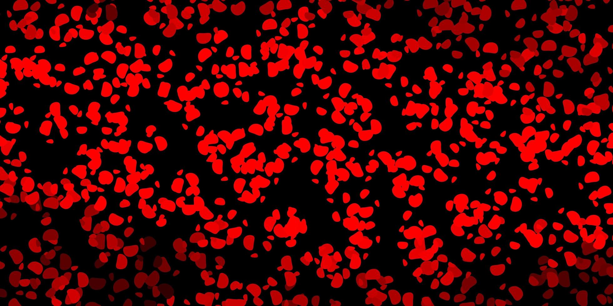 patrón rojo oscuro con formas abstractas. vector