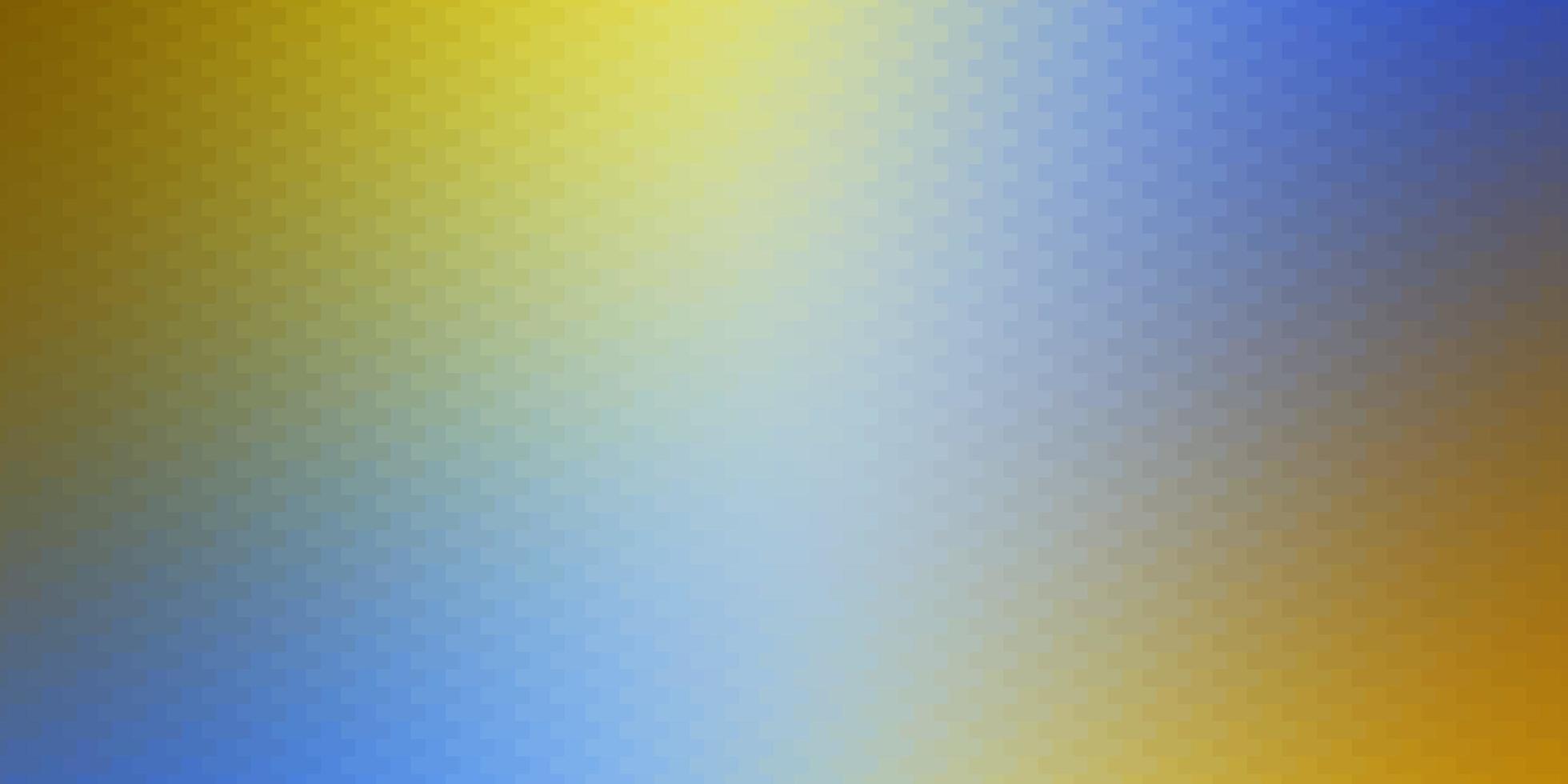 Light Blue, Yellow background with rectangles. vector