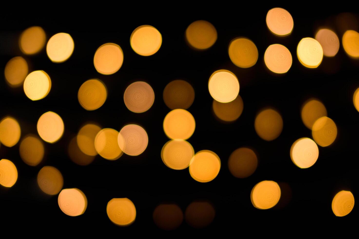 Orange light bokeh Black background sphere 1759485 Stock Photo at Vecteezy