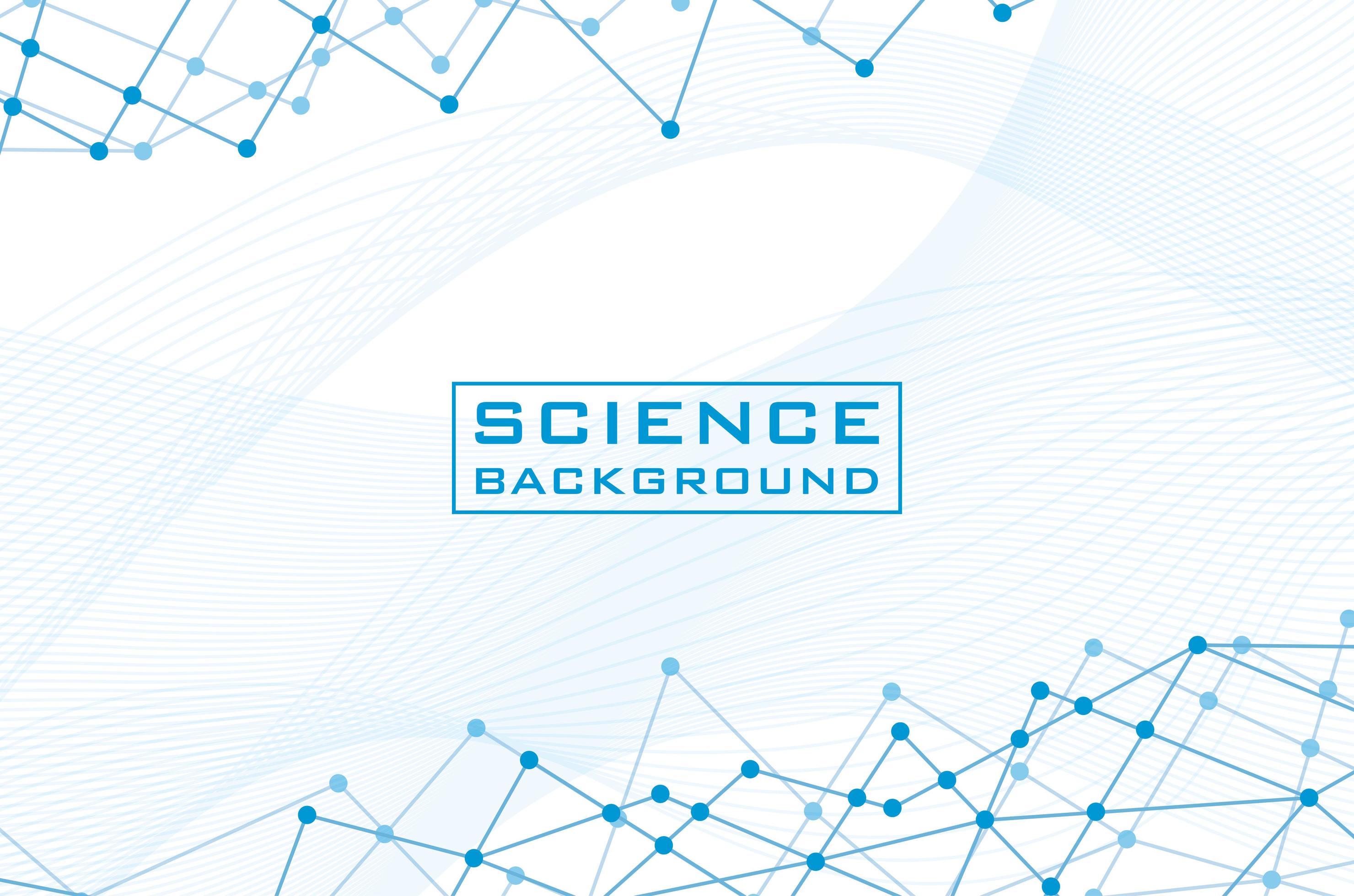 White science background with lines and structures 1760210 Vector Art