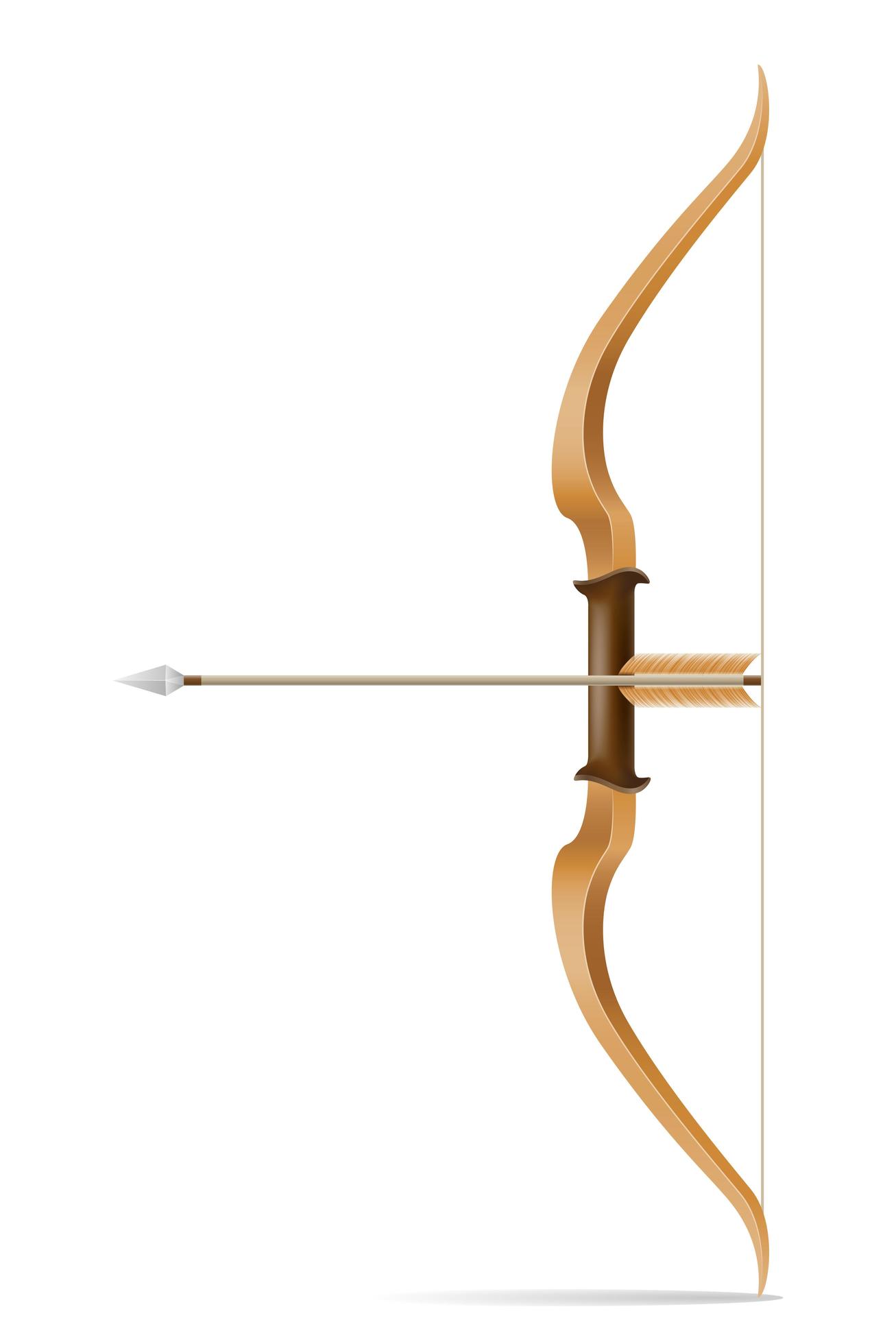 Bow with arrow 1760427 Vector Art at Vecteezy
