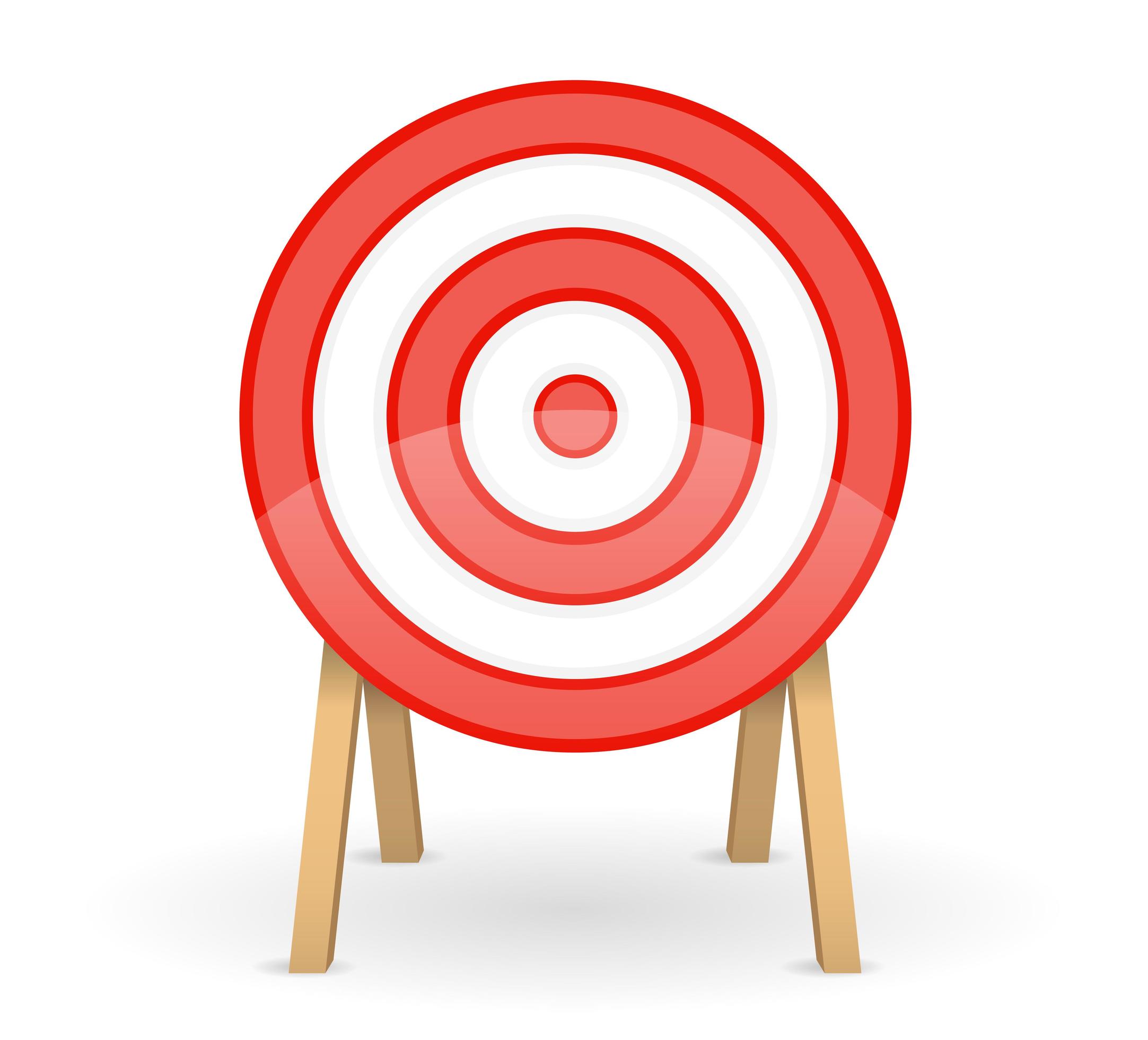 Target for shooting arrows 1760487 Vector Art at Vecteezy