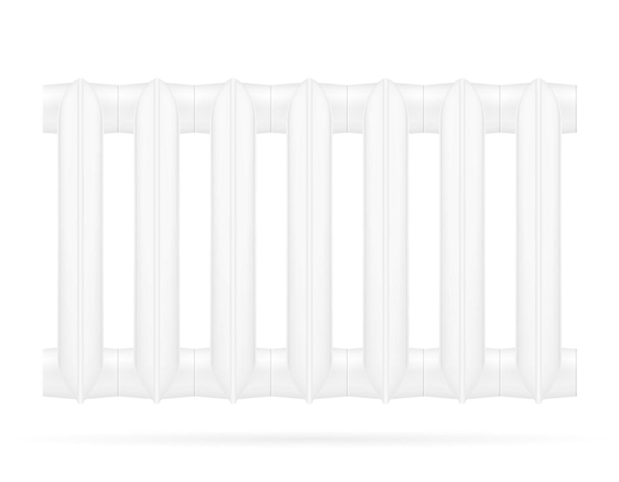 Radiator steam heating unit vector