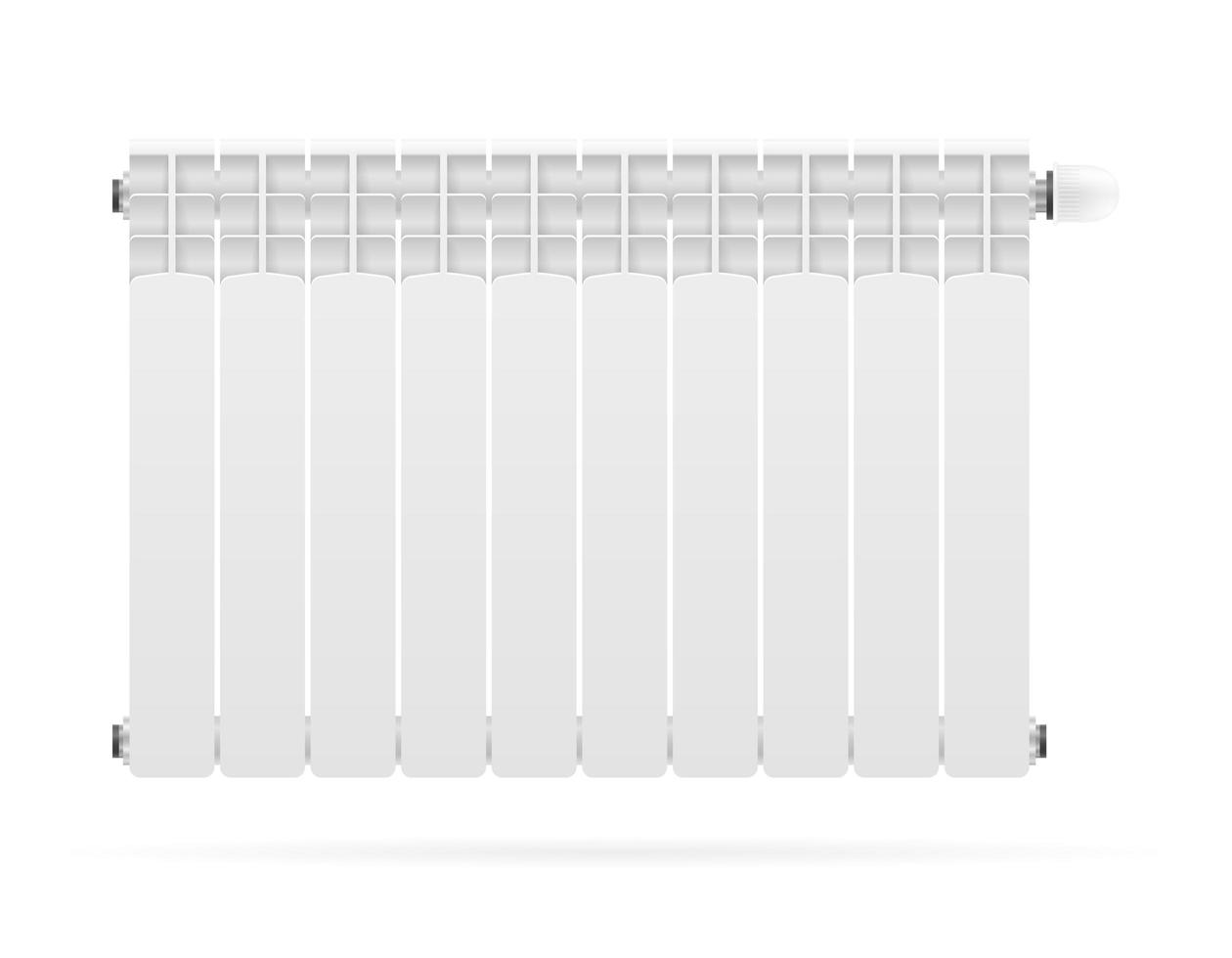 Radiator steam heating vector