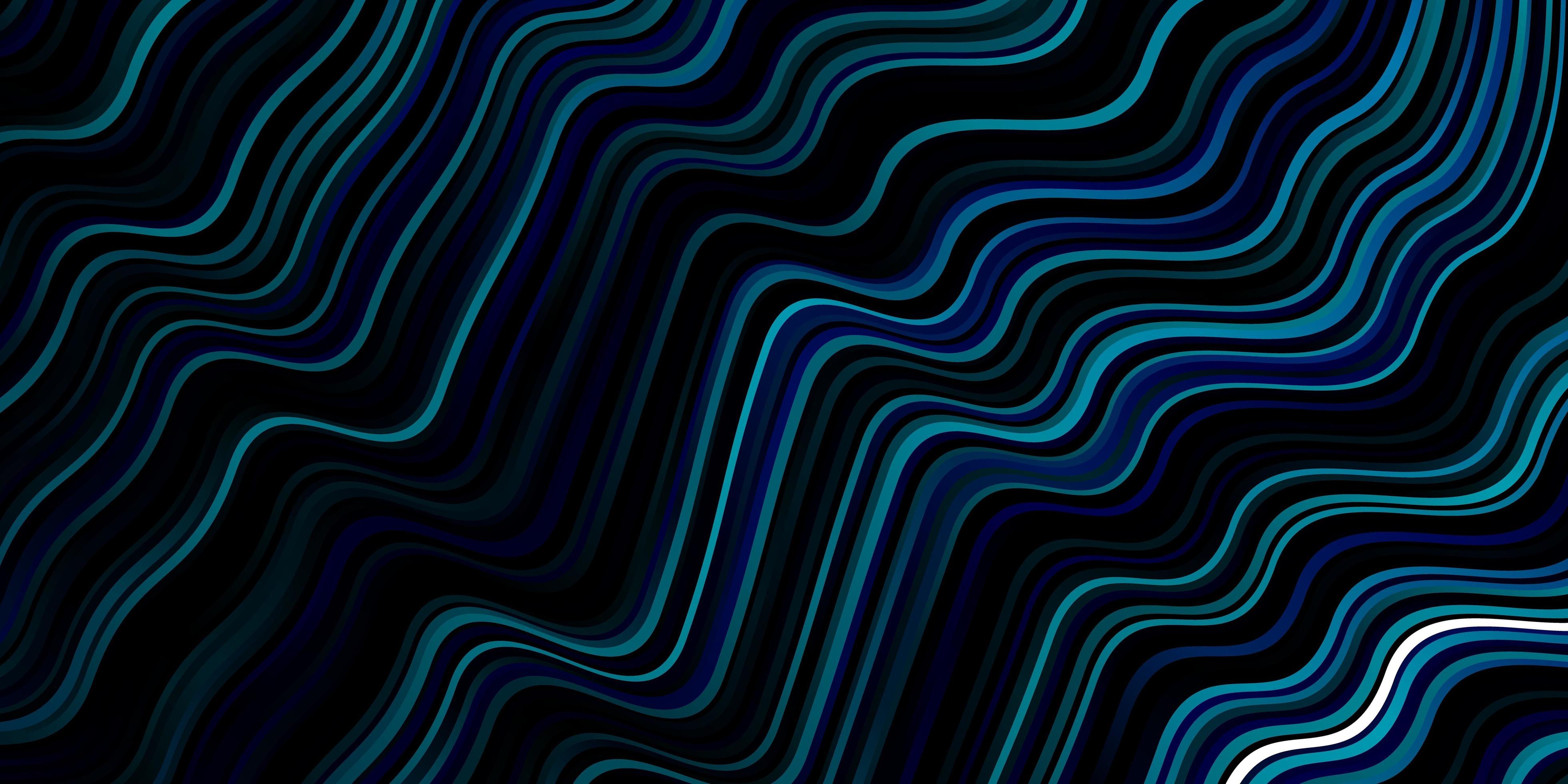 Dark BLUE pattern with curves. 1760936 Vector Art at Vecteezy