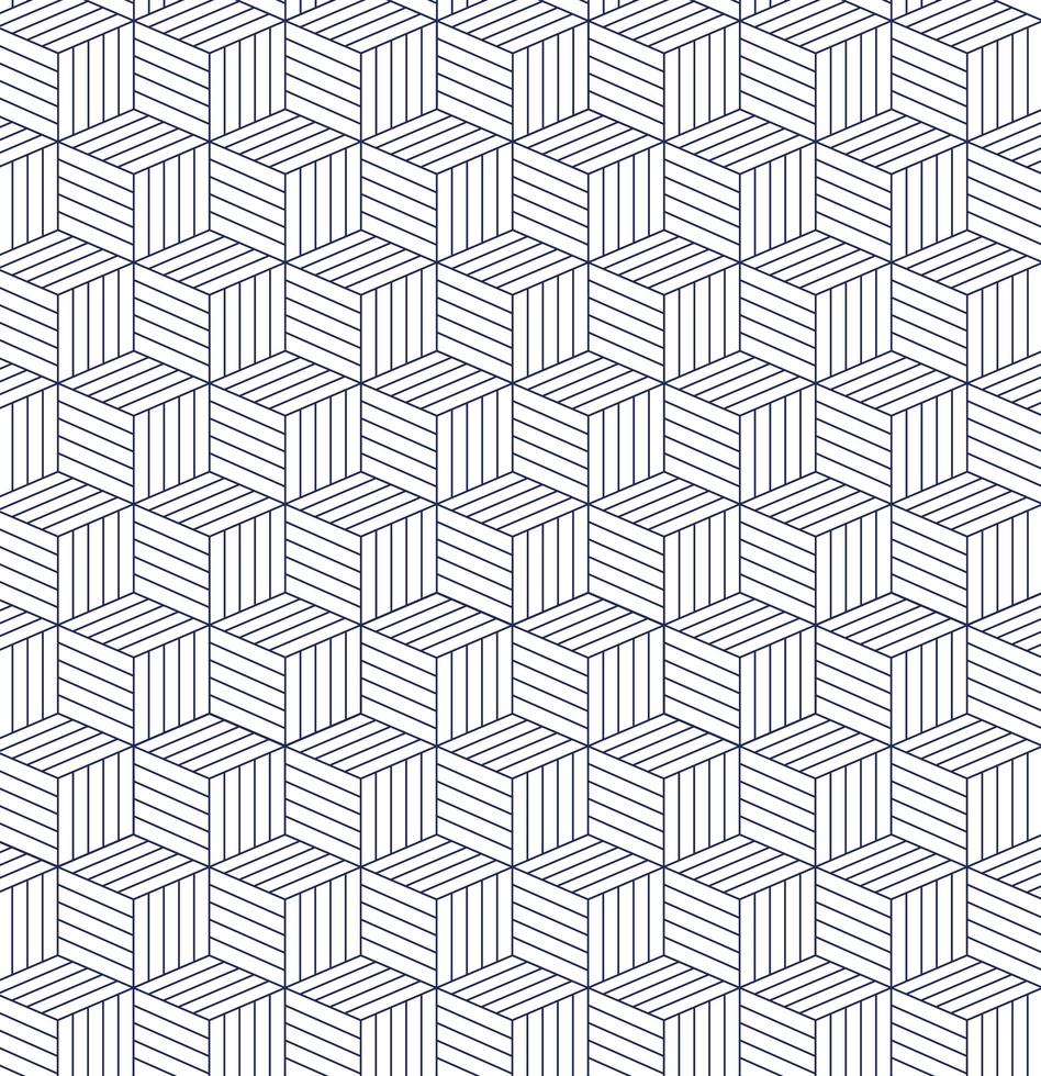 Blue pattern background design vector