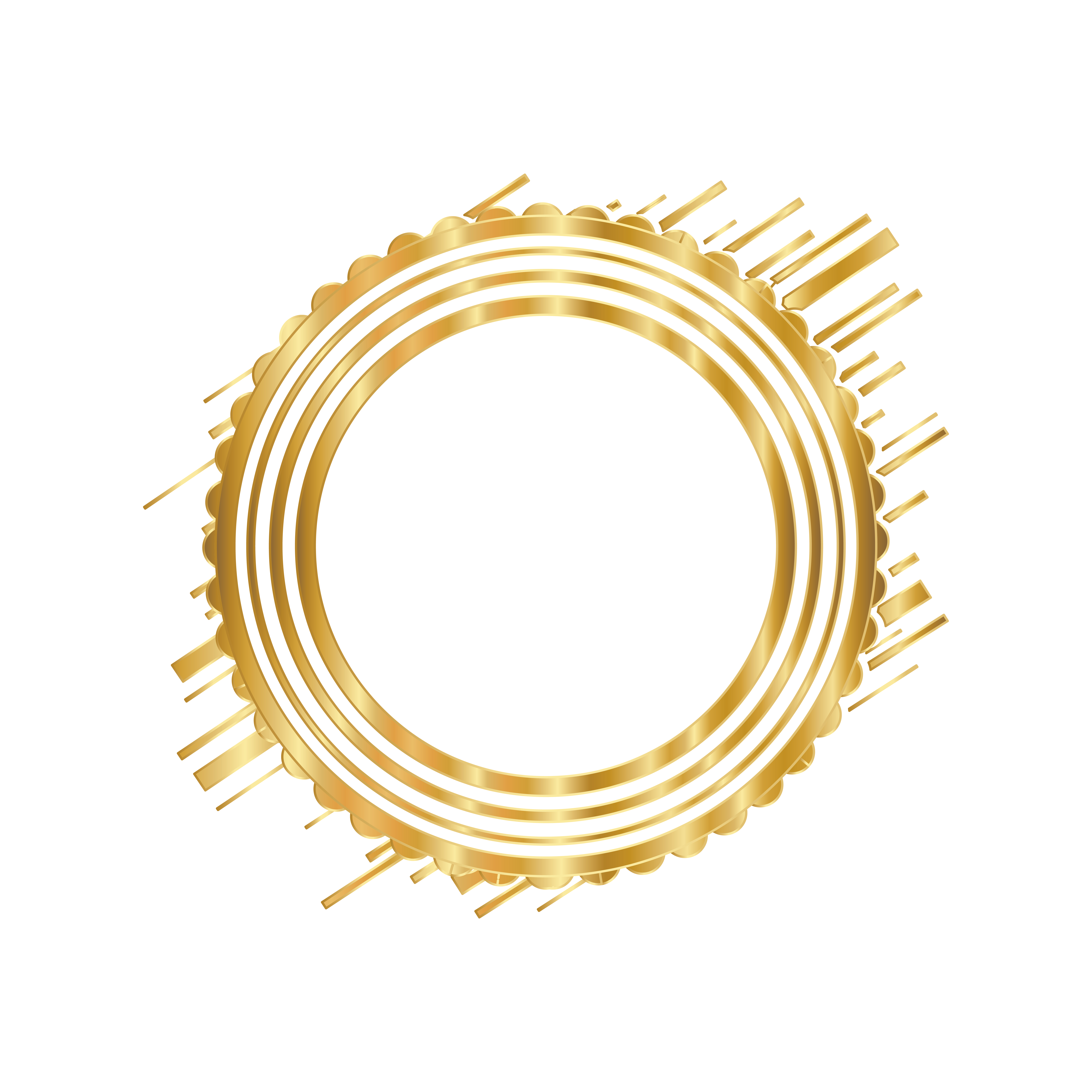 Modern Circle Frame Gold Design Vector Art At Vecteezy Modern Circle Frame Gold Design Vector Art At Vecteezy