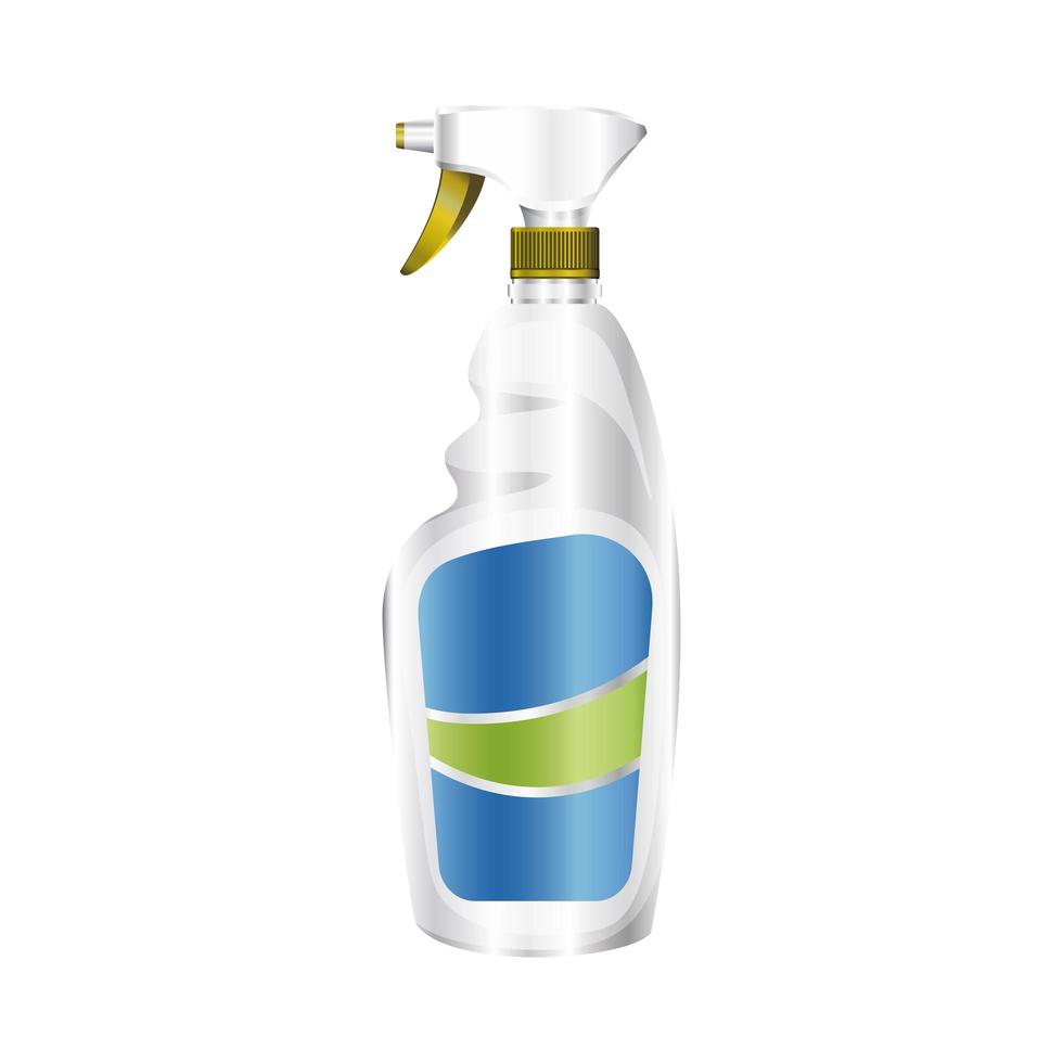 Hand holding spray hose design vector