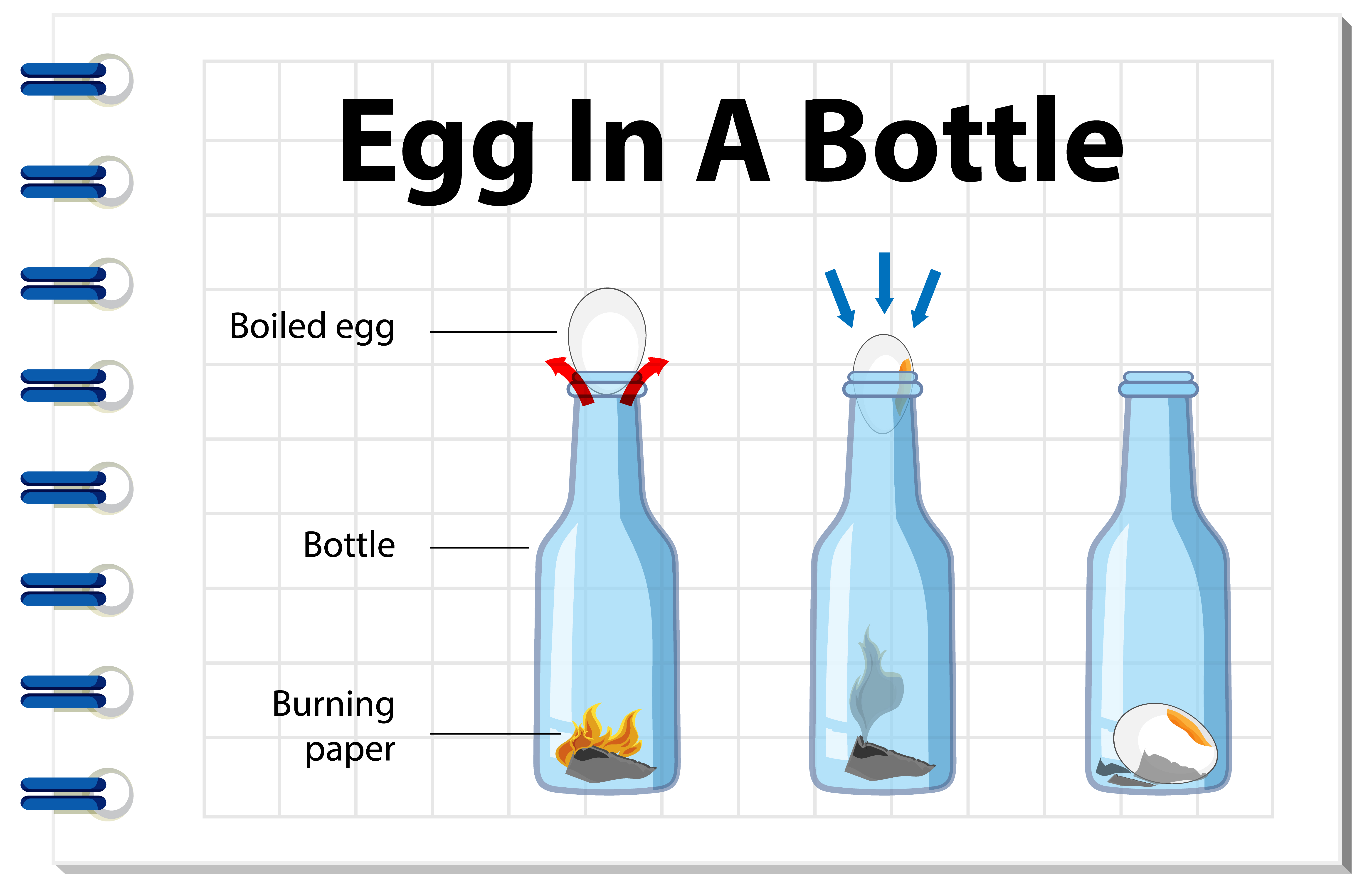 Inverted Bottles: Physics & Chemistry Science Activity