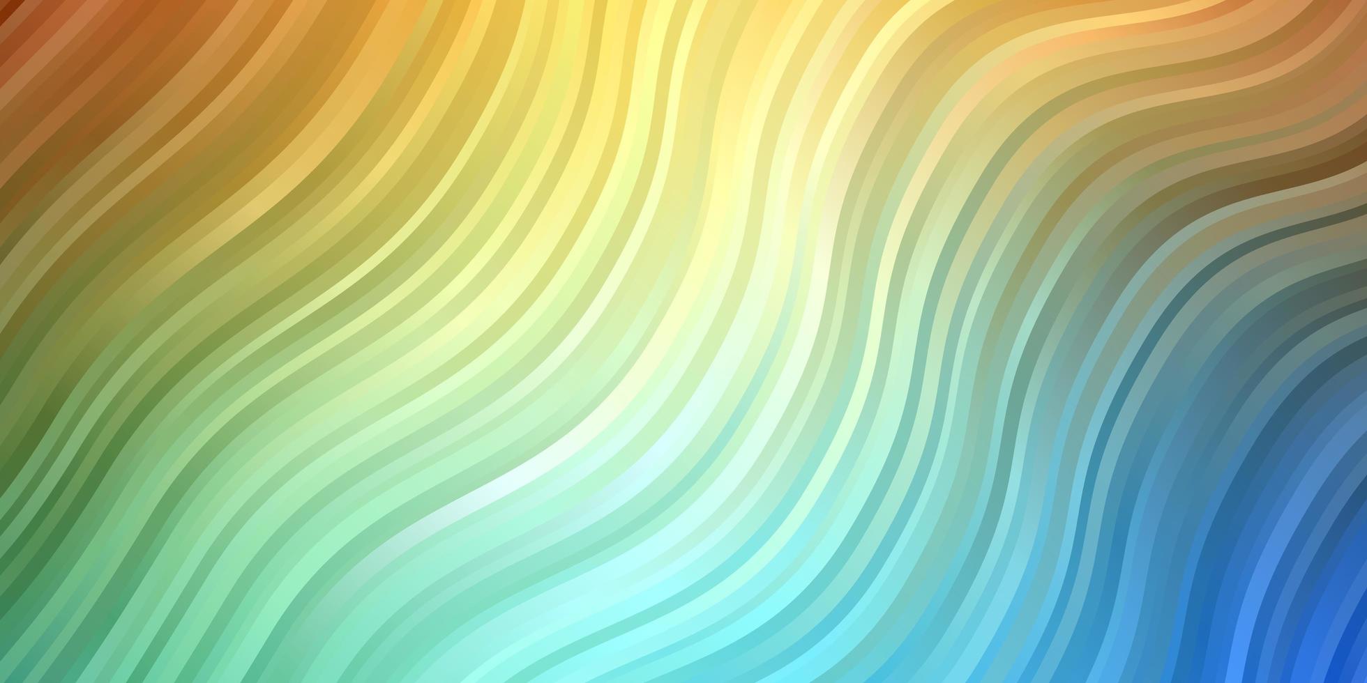 Light Blue, Yellow pattern with wry lines. vector