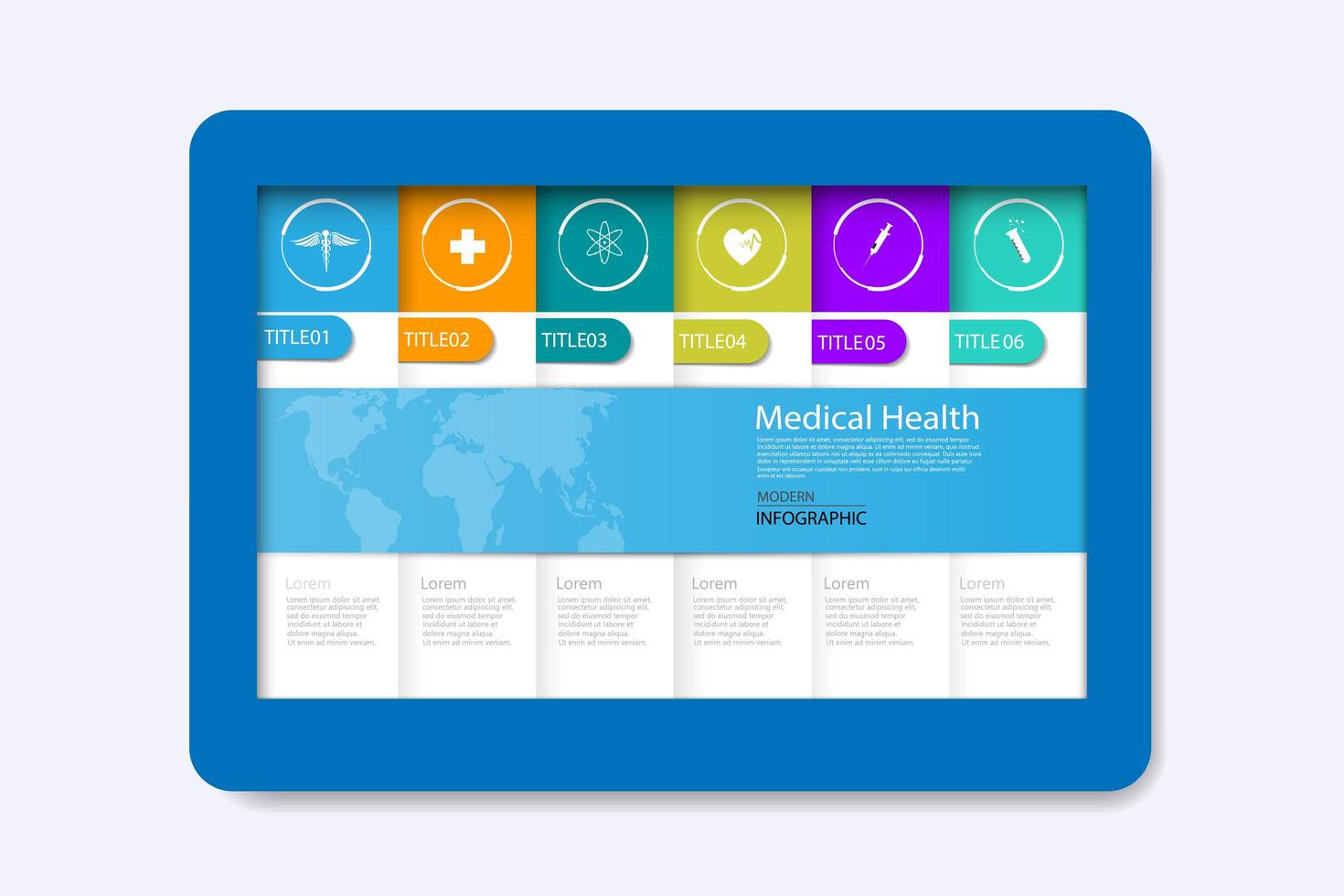 vector abstract health care science medical icon concept background