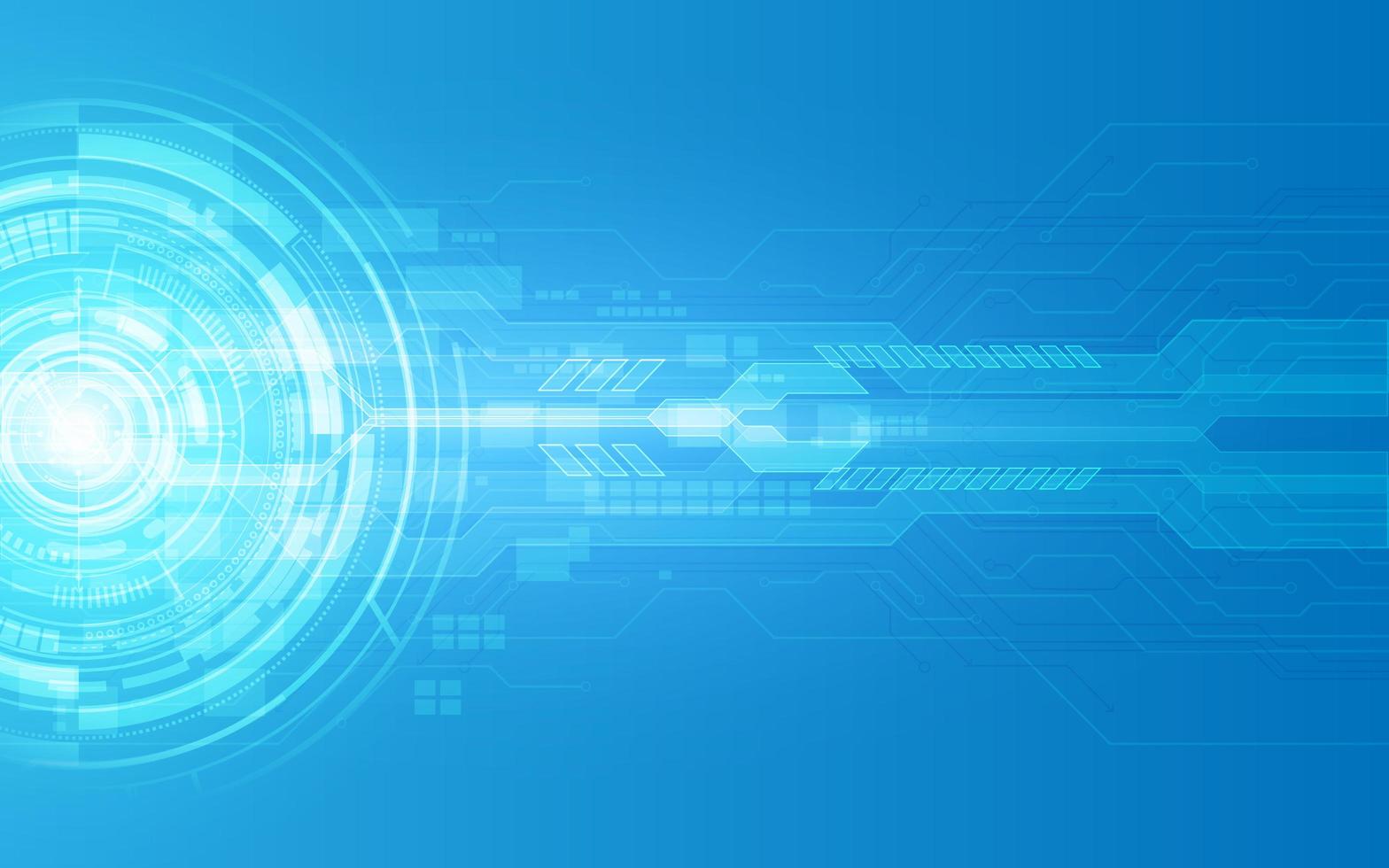 Abstract technology background vector