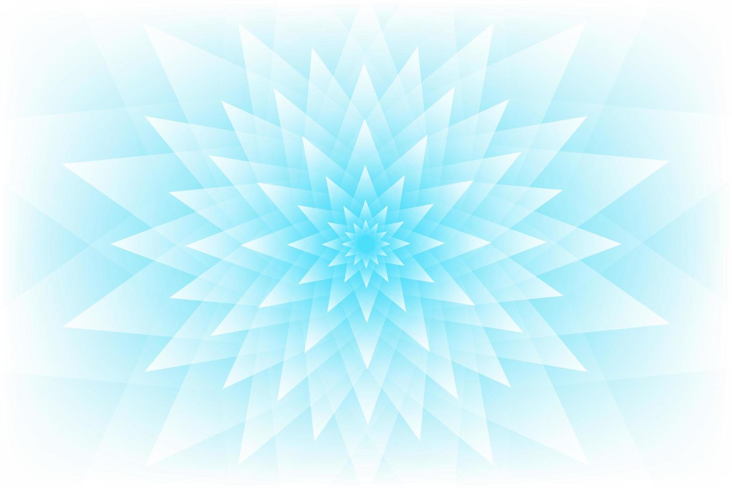 Pale blue flower pattern vector