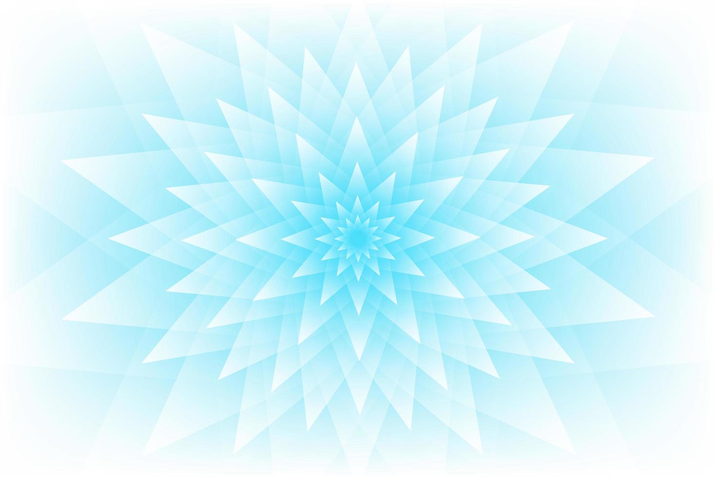 Pale blue flower pattern vector