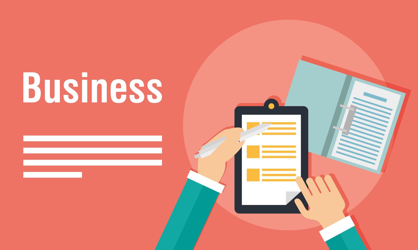 Business and corporate template banner vector