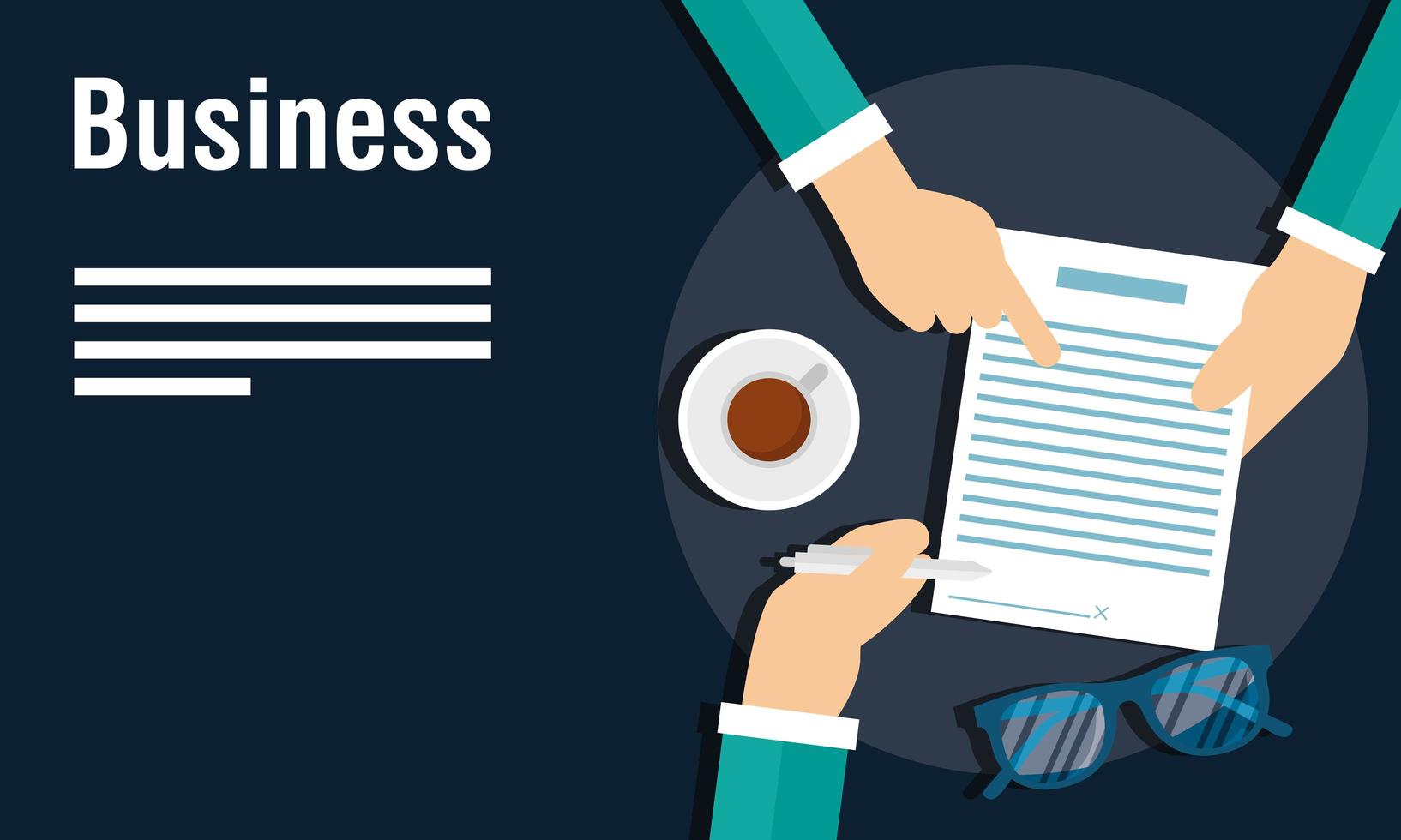 Business and corporate template banner vector