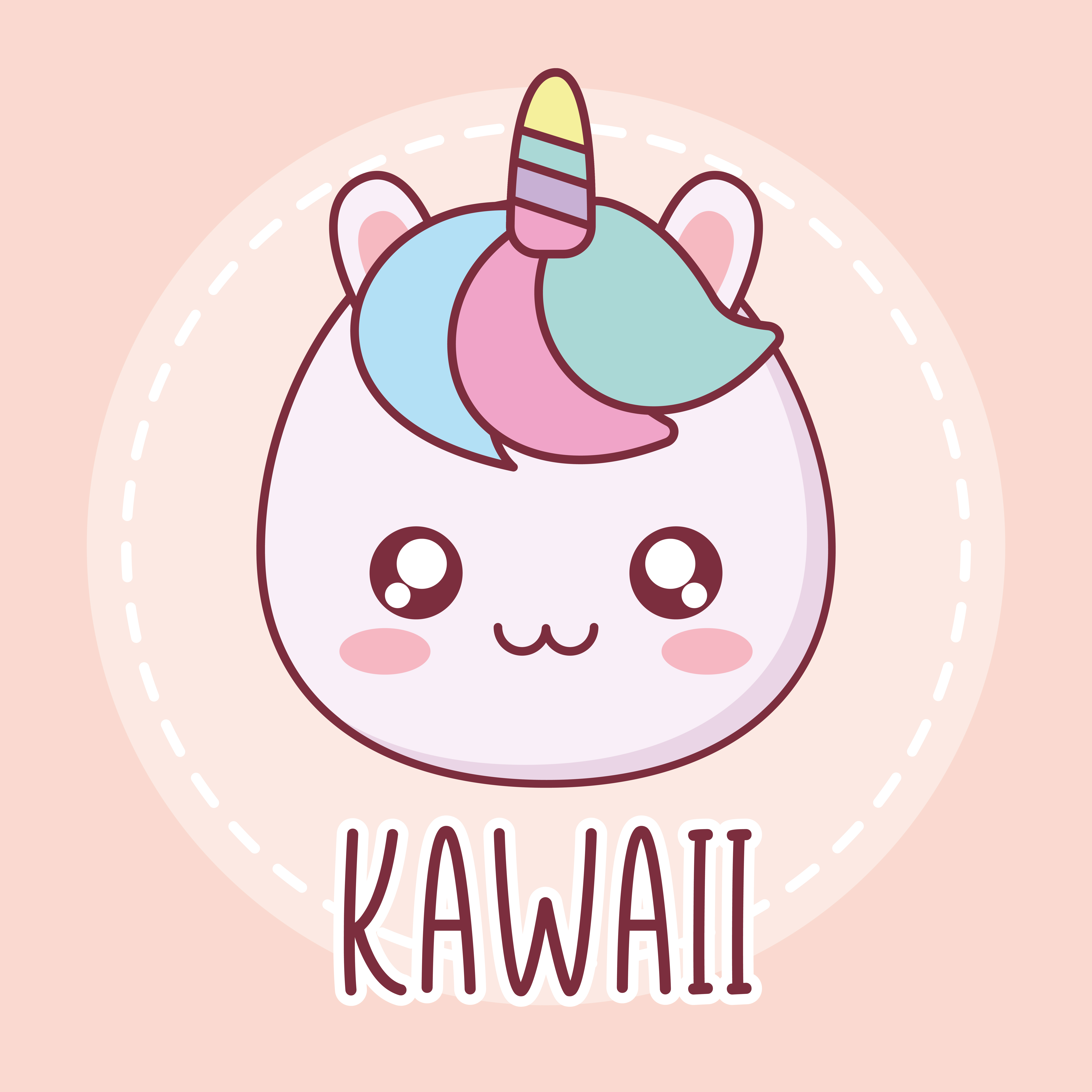 Kawaii unicorn animal cartoon design 1777071 Vector Art at Vecteezy Kawaii unicorn animal cartoon design 1777071 Vector Art at Vecteezy